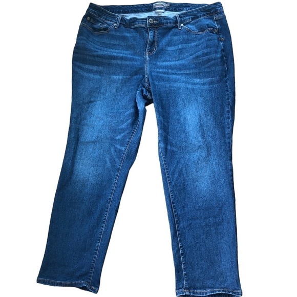 Torrid Boyfriend Straight Vintage Stretch Mid-Rise Jean 22X29.5 Stretch Casual - Picture 1 of 9